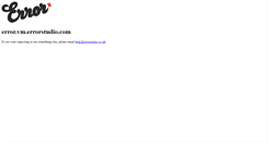 Desktop Screenshot of errorstudio.com
